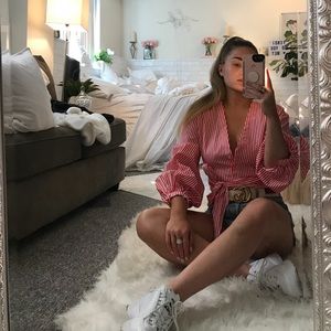 H&M Wrap Top SZ: S/6